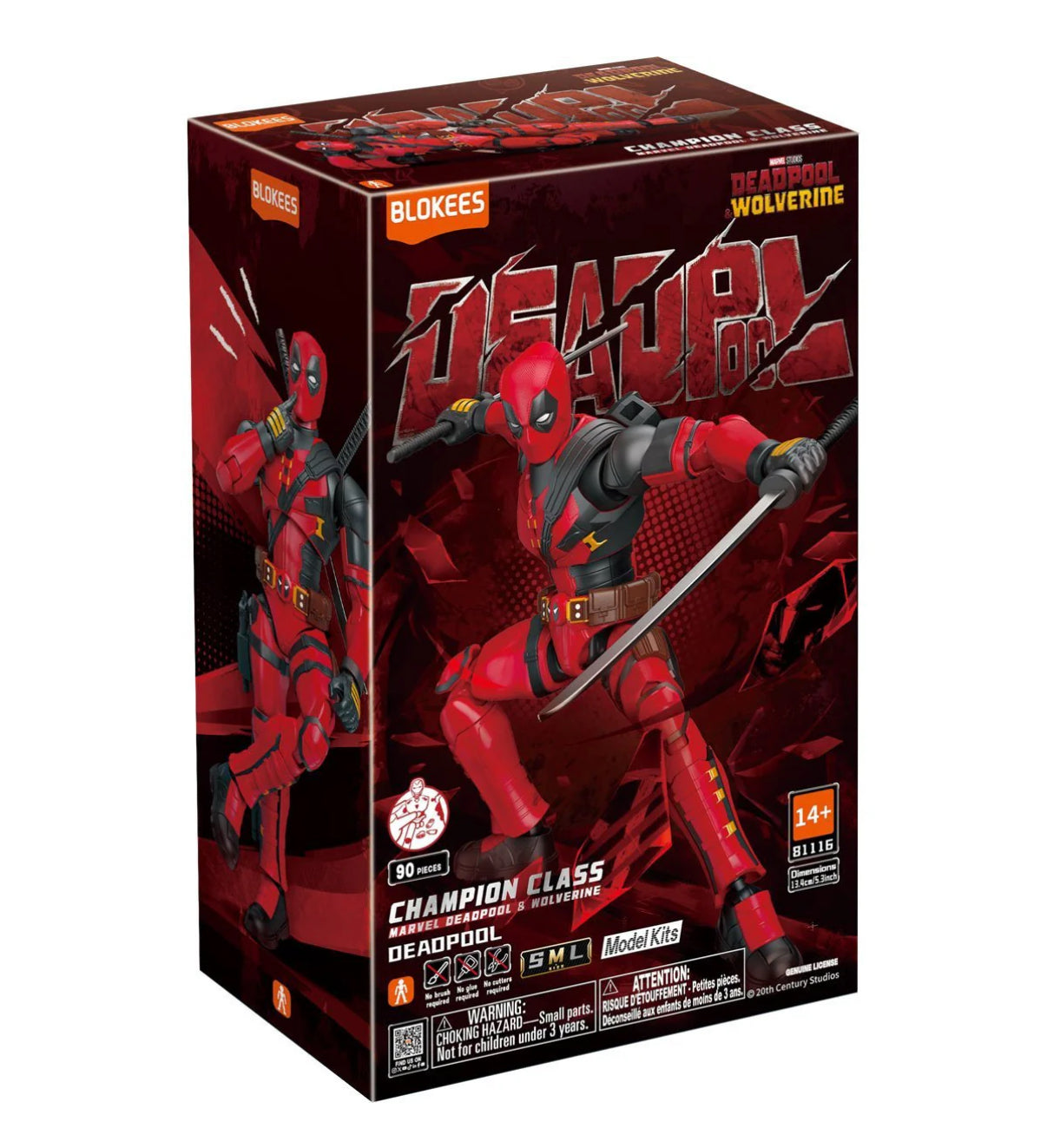 BLOKEES | Deadpool&Wolverine: Deadpool con Katanas