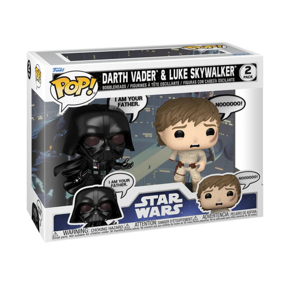 Star Wars | Darth Vader y Luke diálogo Two Pack
