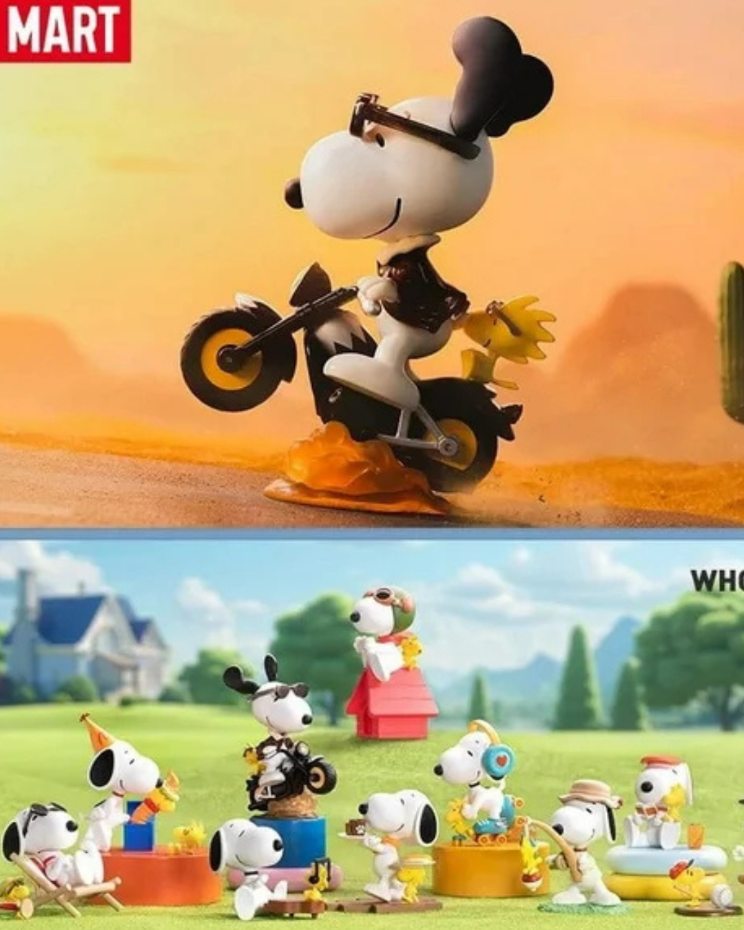 POPMART |Snoopy y sus amigos: Figuras Sorpresa Apartado