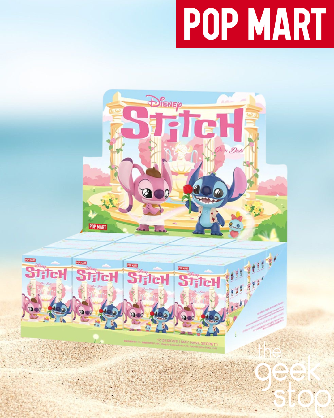 POPMART |Stitch y Angel : CAJA COMPLETA