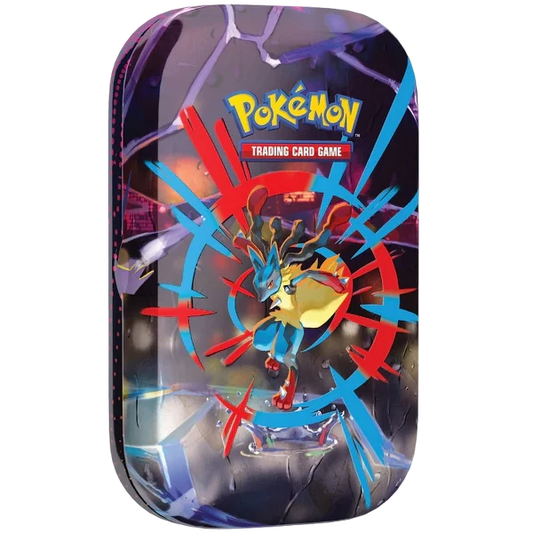 TCG Pokemon| Lata Pokemon Megaevolución Español
