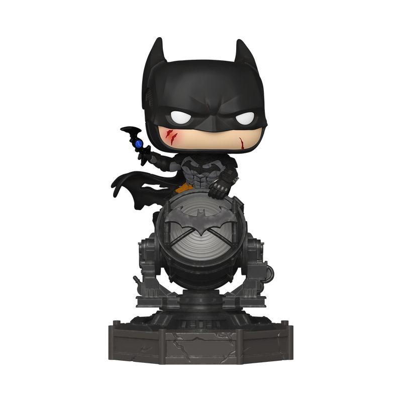 Dc Comics | Batman Arkham: Batman con Batiseñal Deluxe con Luz