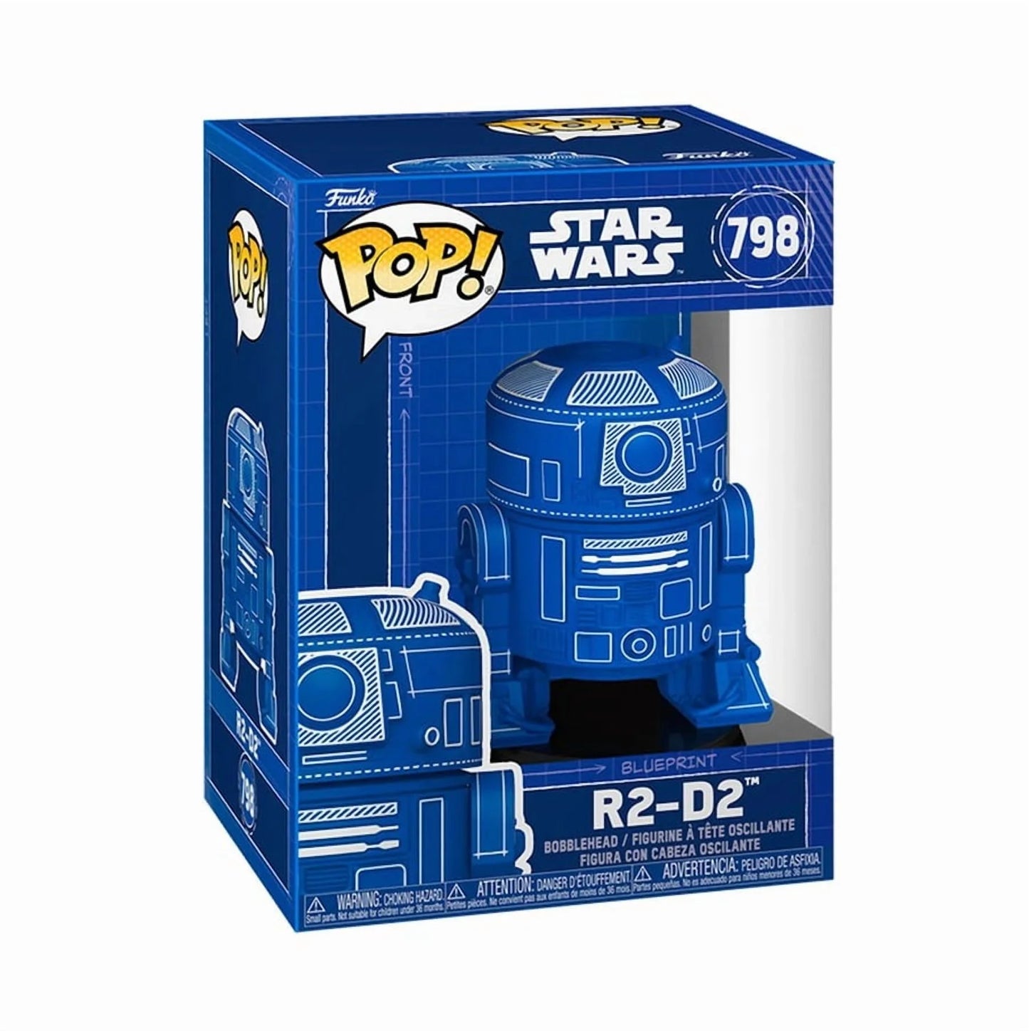 Star Wars | R2D2 versión plano Azul