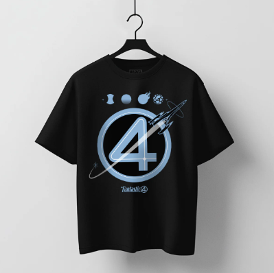 Marvel | Playera Cuatro Fantásticos Logo