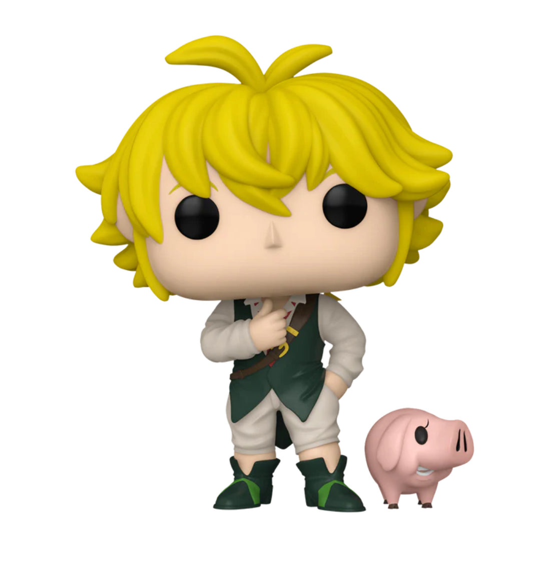 Anime | Siete Pecados Capitales: Meliodas con Hawk