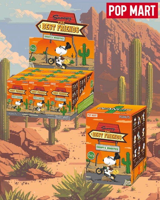 POPMART |Snoopy y sus amigos: CAJA COMPLETA