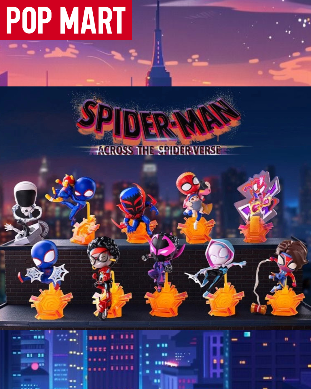 POPMART |Across the Spiderverse: Figura Sorpresa