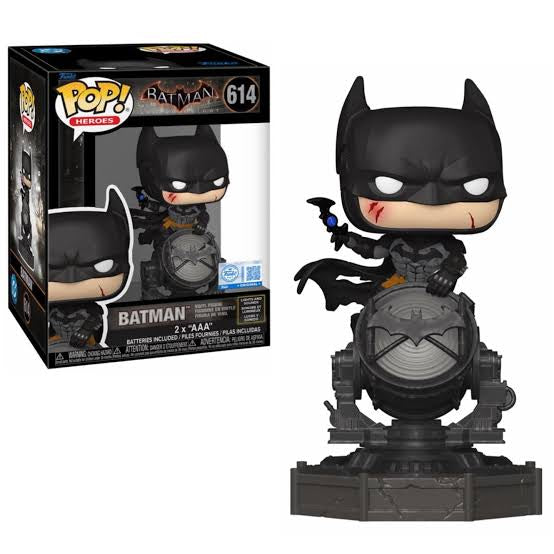 Dc Comics | Batman Arkham: Batman con Batiseñal Deluxe con Luz