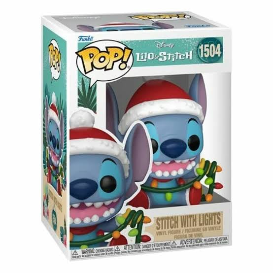 Disney | Stitch navideño luces