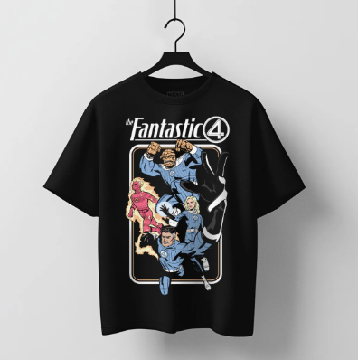 MARVEL | Playera Cuatro Fantásticos