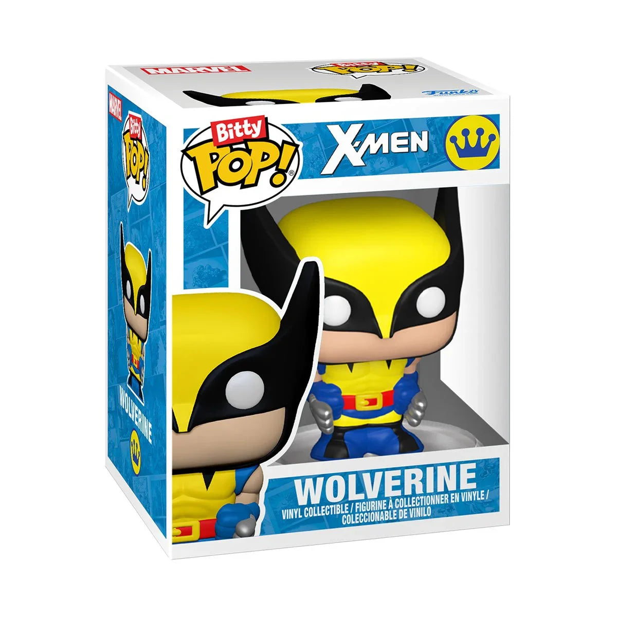 Marvel | Bitty pop Mansión X con Profesor y Wolverine