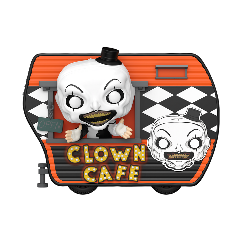 Terror | Art El Payaso Carrito de Cafe