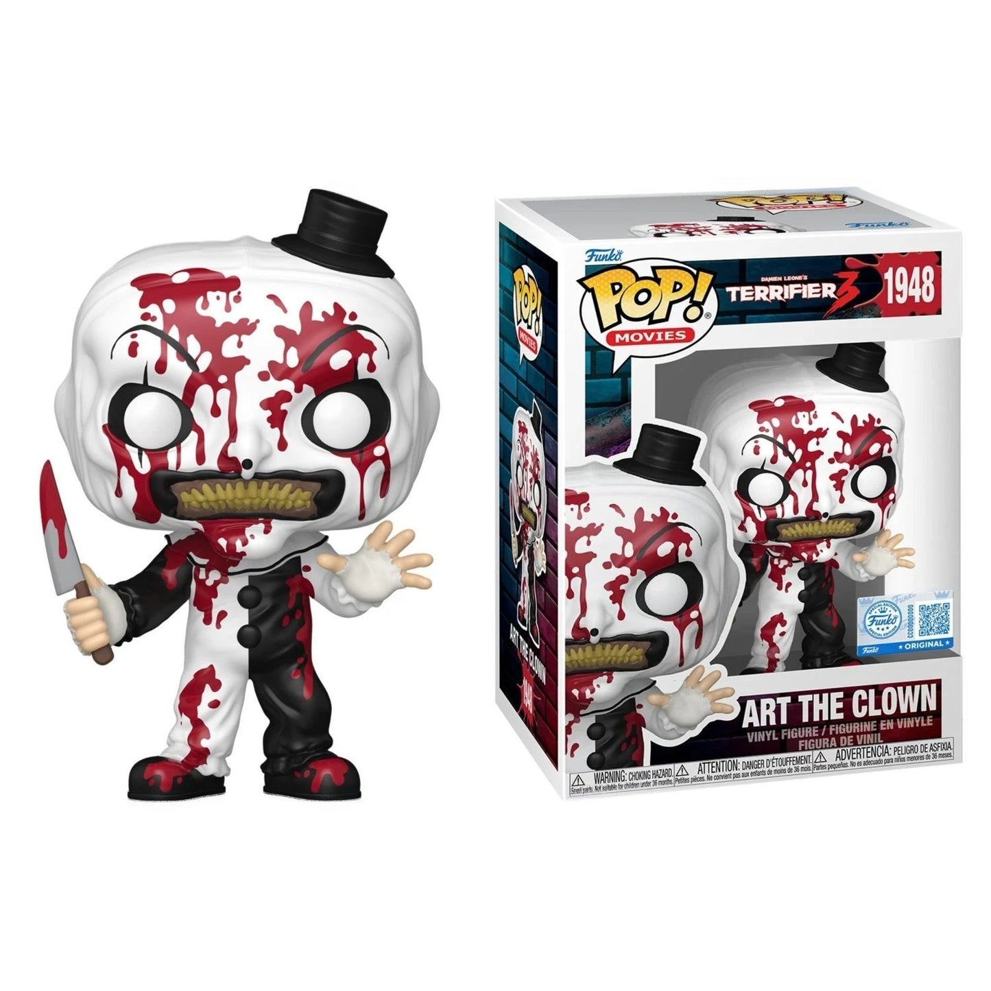 Terror | Art El Payaso Con Cuchillo