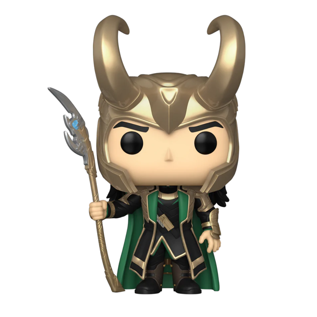 Marvel | Avengers:  Loki con Cetro Glow Exclusivo